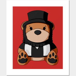 Rabbi Teddy Bear Posters and Art